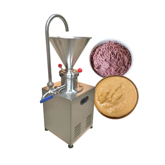 Safe and Reliable Vertical Colloid Mill for Nut Butter