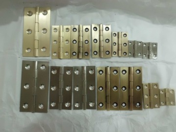 Different Finished Brass Door Hinge