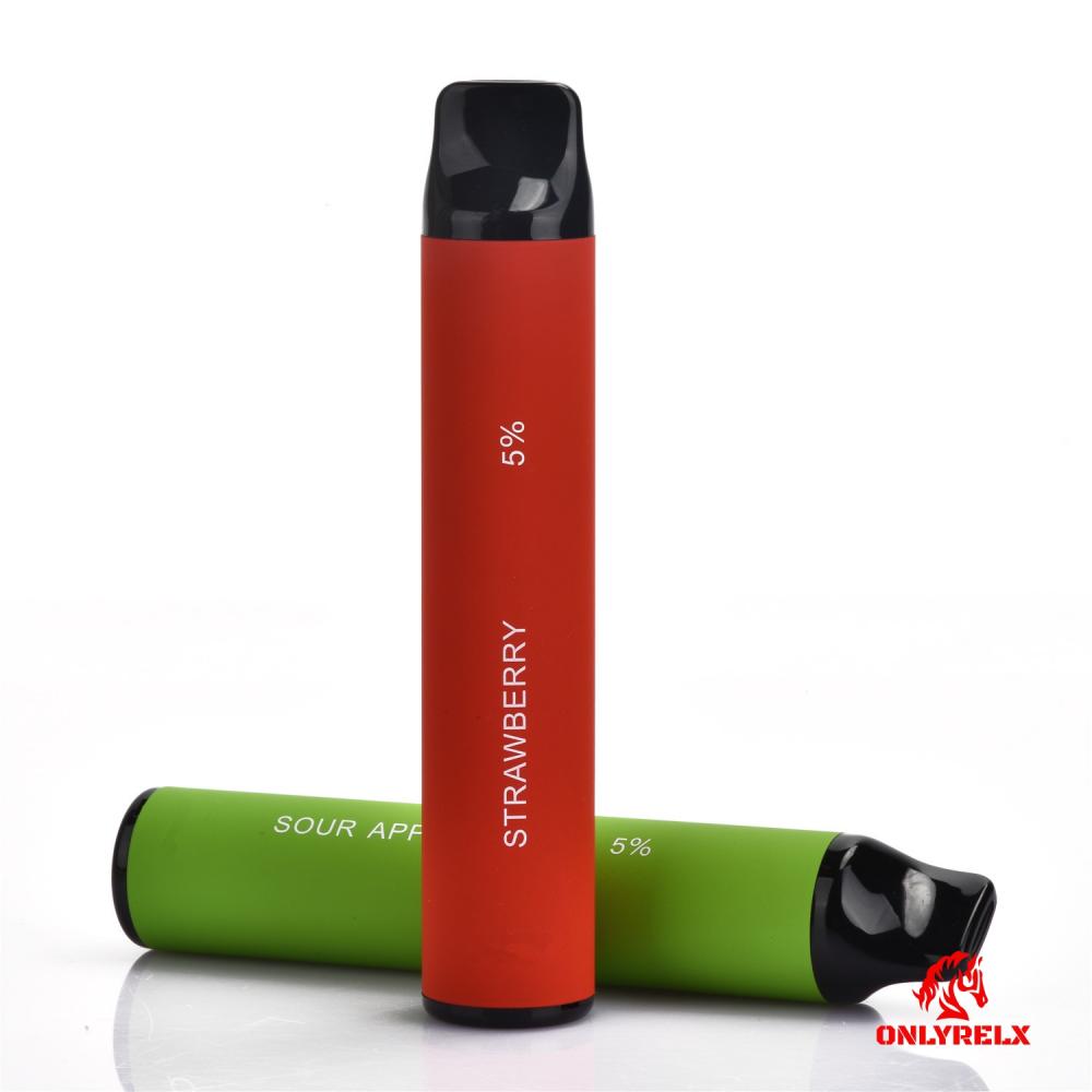 Vaporizador descartável 1600puffs pré-preenchimento de sabores duplos CE