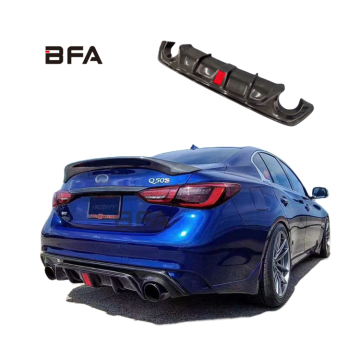 Infiniti Q50/Q50L/Q50S Carbon Fiber Body Kit with LED Brake Light