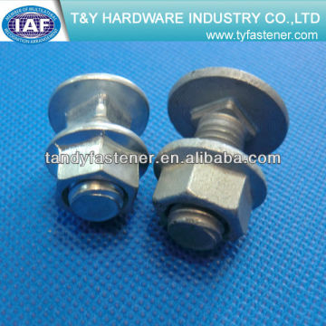 Short Neck Carriage Bolt Class 4.8/8.8/10.9