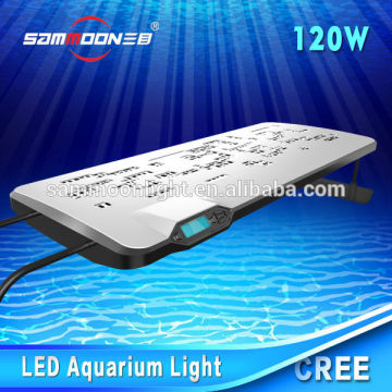 programmable 120w led aquarium light with timer fixture