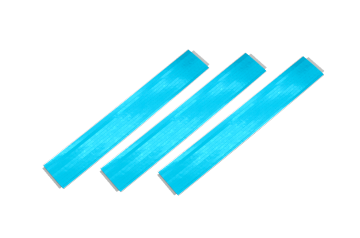 Reflective strips for copier assembly