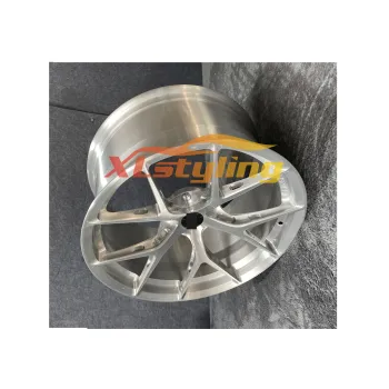 XLstyling High Gloss Silver Chromed T6061 Aluminum Alloy Forged Wheels Rims for BMW F87 M2