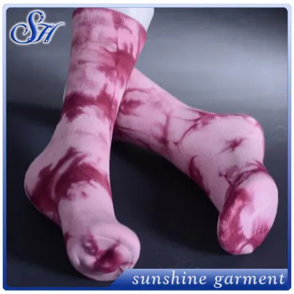 high quality women 's socks wholesale custom tie dye socks compression sock