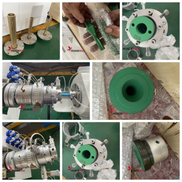 Línea de producción de tubos de tubos de PE HDPE de 16-40 mm de diámetro