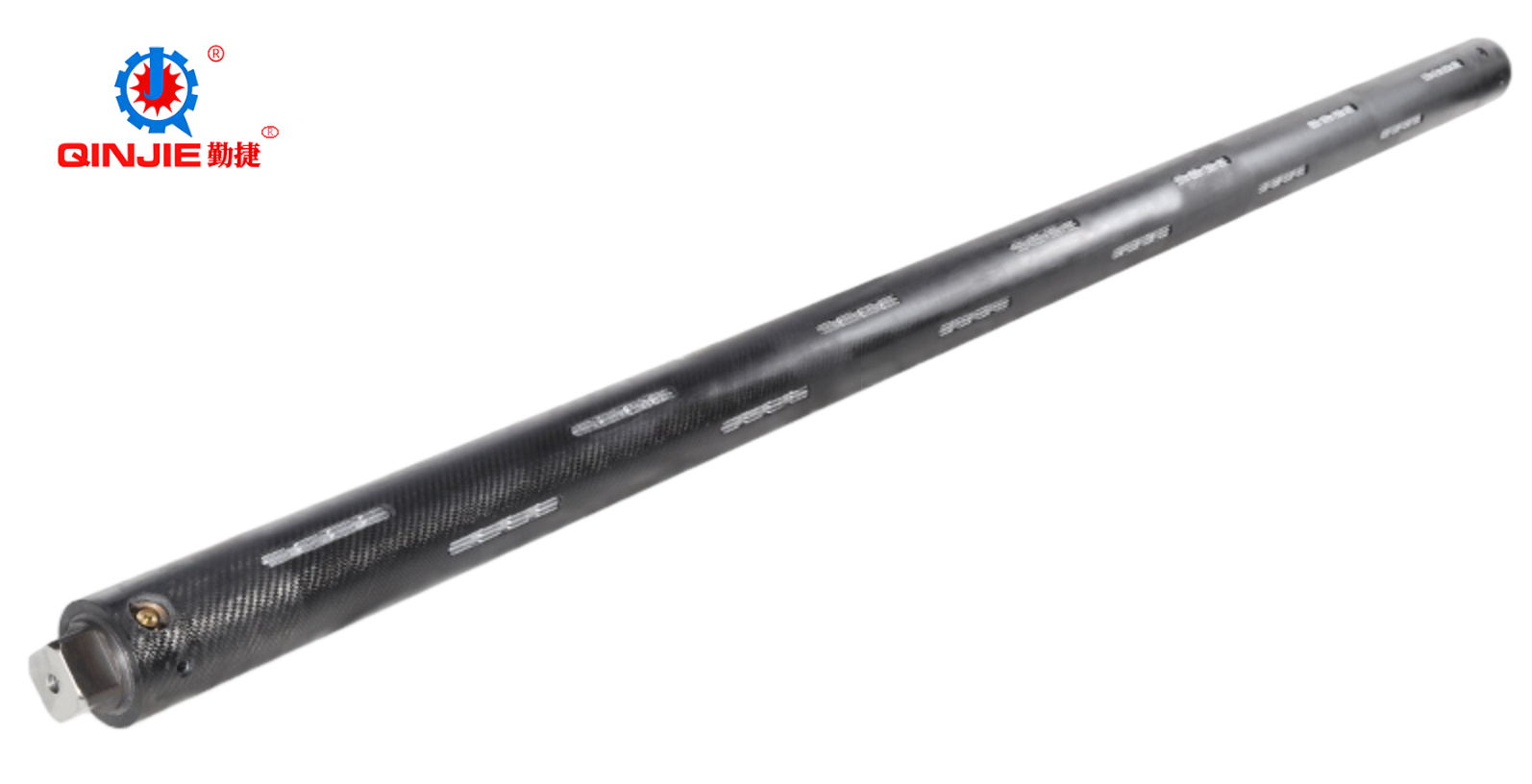 Eixo inflável com chave convexa de 3 polegadas (fibra de carbono)