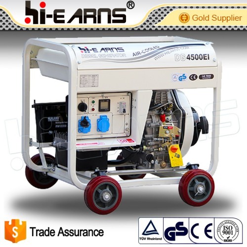 3kw portale air cooled diesel inverter generator