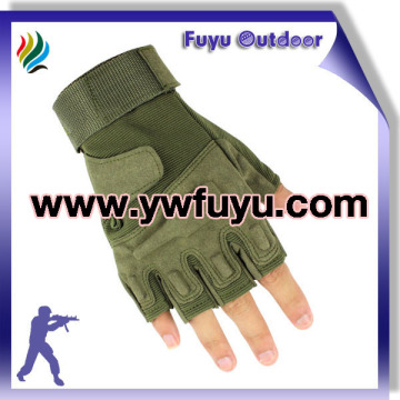 High-end CHINA Half Finger Tactical Breathable Black Best Tactical Glove