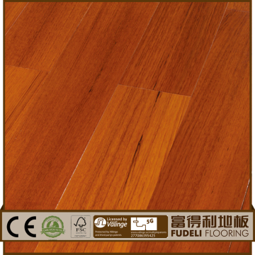 Laminated burma wood teak flooring