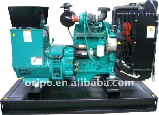 Water cooled Cummins 63kva/50kw small diesel generators for sale