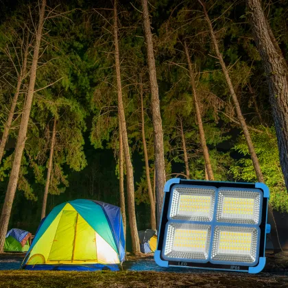 Solar Charging LED Light with USB Emergency Camping Garden Bulb