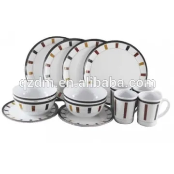 Elegance Melamine Dinner Set 16 Piece