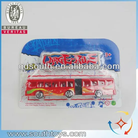 hot selling plastic city bus toys