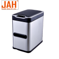 Bin de basura del sensor de acero inoxidable jah para el baño