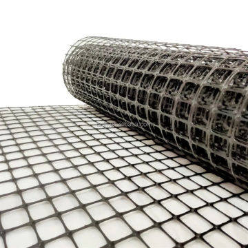High Intensity Strength Plastic Biaxial Geogrid 12.7*12.7 Mesh Size - 20KN to 40KN