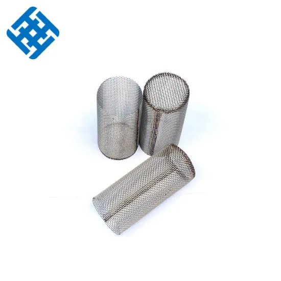 100 Micron Stainless Steel Strainer Metal Mesh Tube Filter
