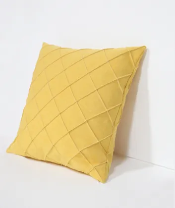 Line Grid Design Durable Sofa Multicolor Cushion Pillow