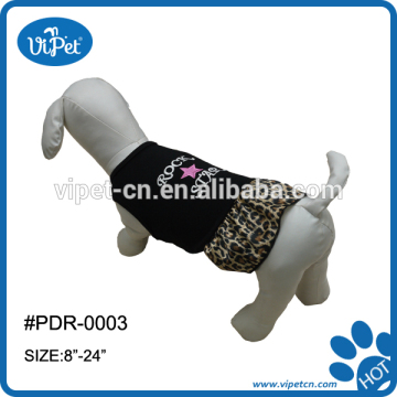 Pet Dress with leopard print apparel