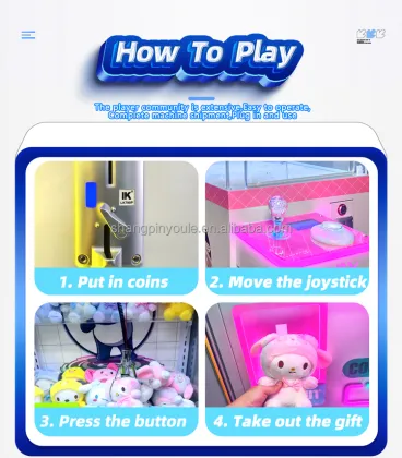 Child Mini Coin-Operated Arcade Crane Claw Machine Games