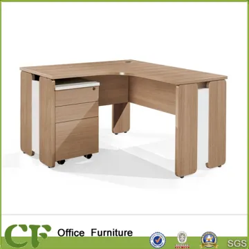 Simple L shape office furniture office desk