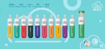 2021 Folartech newest disposable vape pen 3500puffs folarmax with liquid silicone mouthpiece and ceramic heating coil