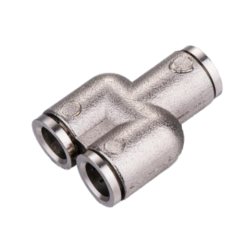 Y Shape Air Pneumatic 3-Way Port Quick Fitting for 12mm 10mm 8mm 6mm 4mm OD Hose Tube