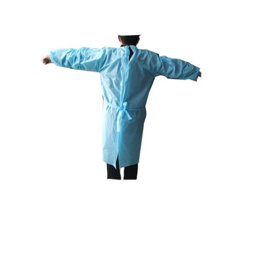 Disposable CPE isolation gown