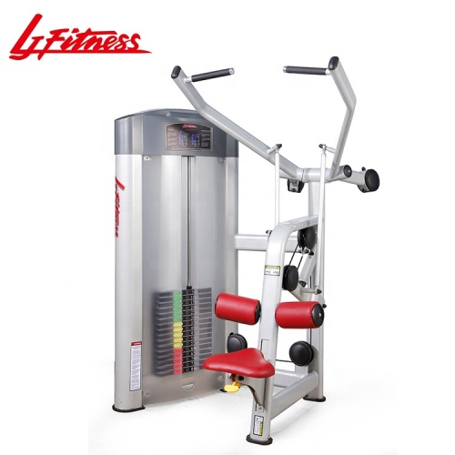 Fitness ekipman spor pimi yüklü lat pulldown makine