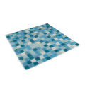 Blue Glass Swimming Pool Mosaic Floor Tiles