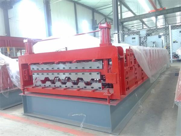 Most popular metal roofing double layer roll forming machine (10)