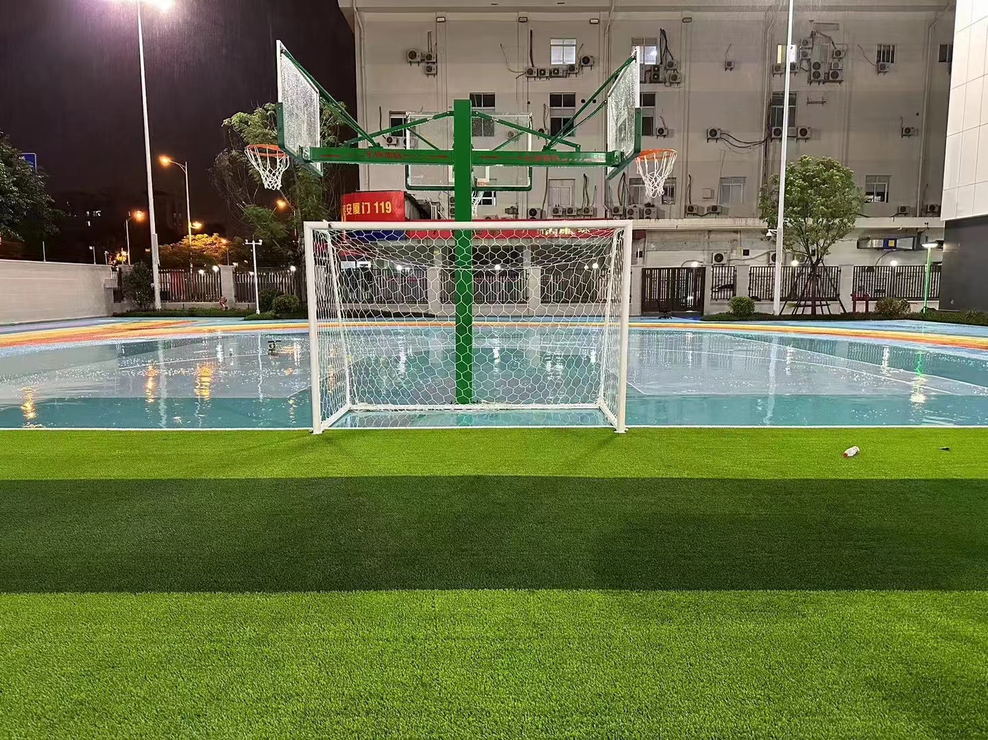 Steel movable Futsal goals