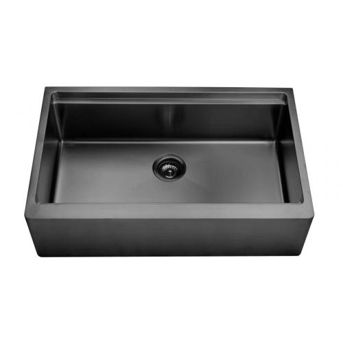 Black Sink Drainer workstation kitchen sink wall cabinets with glass doors Manufactory