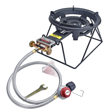 Portable Propane Gas Burner with Hose and Regulator: A Convenient Cooking Tool for Your Kitchen Accessories