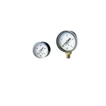 New Original Nuova FIMA Bourdon Tube Pressure Gauge Model MS4 with 100mm Diameter