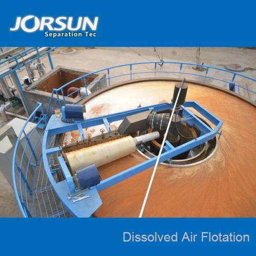 Superficial air flotation in paper mill wastewater treatment