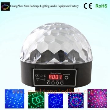 Professional LED Magic Crystal Disco Effect Light, Karaoke Light Musical Crystal Ball