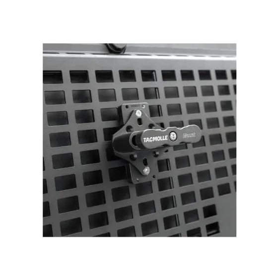 Tacmolle Black Aluminum Gas Can Mount - Universal 4x4 Accessories by Maiker Manufacturer