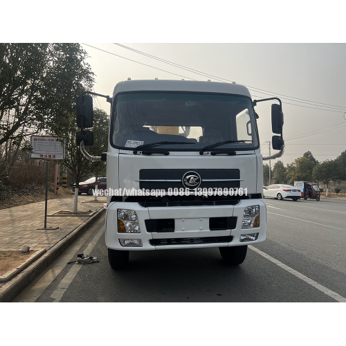 Dongfeng 6x4 camión montado en una grúa de brazo recto de 12t