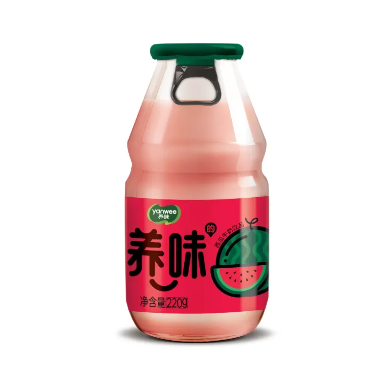 Delightful Fruit-Puree Milk Beverage