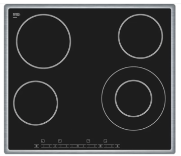 Bosch Electric Cooker Hobs Black Glass