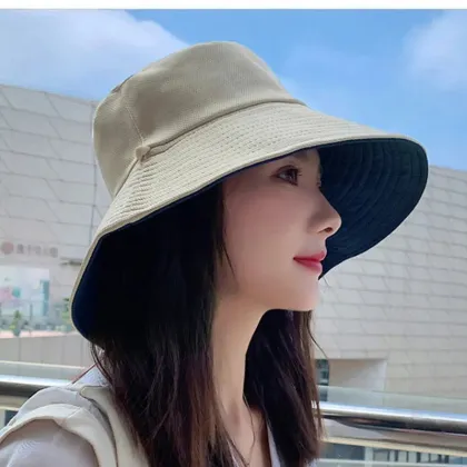 Outdoor sunscreen custom fisherman hat bucket hat