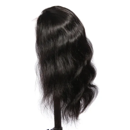 Glueless lace front wig Wholesale virgin 100% cheap brazilian HD natural full lace human hair wig for black women