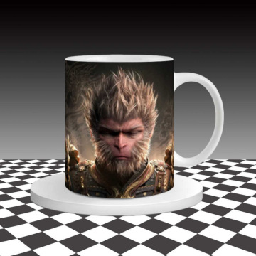 Black Myth Wukong Goku Ceramic Sublimation Mug with Logo