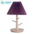 LEDER Beste Holztischlampe