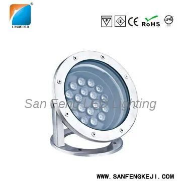 Strong Applicability IP68 18w LED Underwater Light