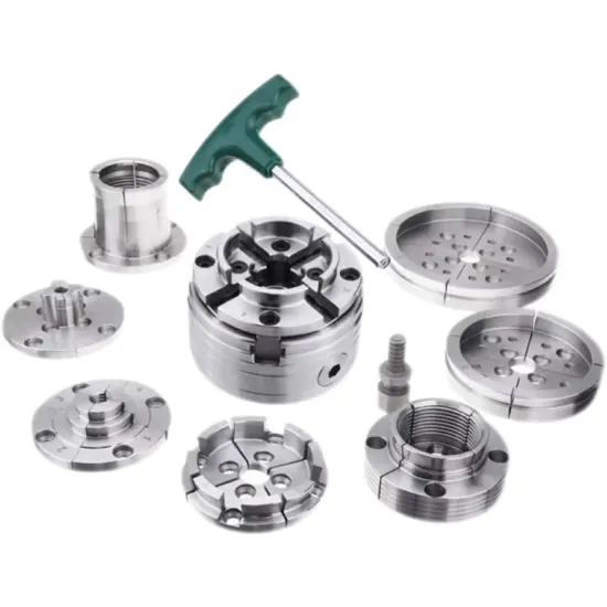 4-Inch 4 Jaw Self-Centering Wood Lathe Chuck - 1/8TPI Mount Thread M33x3.5 M40*2