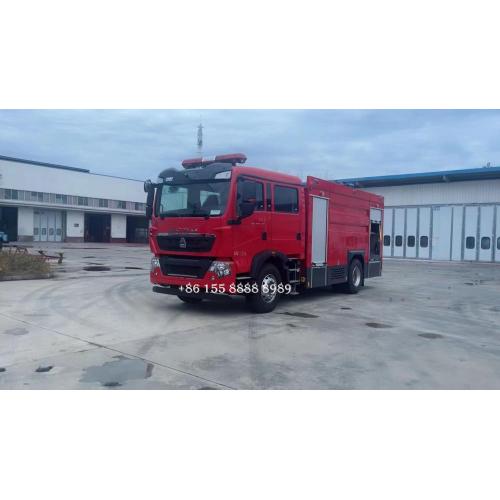 Sinotruk Howo 4x2 Air Foam Fire Fighting Truck