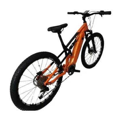 27.5 inch central motor folding electric bicycle