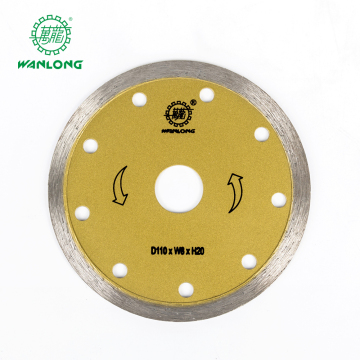 WANLONG Continuous Rim Blade for Granite and Marble